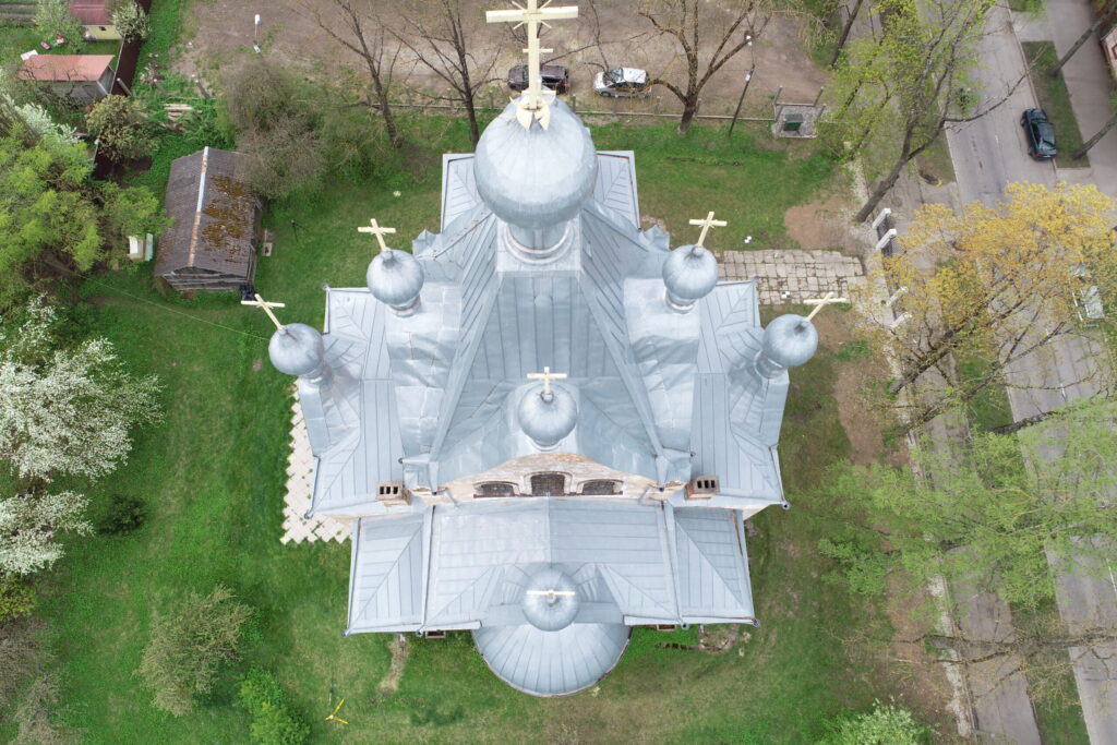 Tartu Aleksandri kiriku droonifoto
