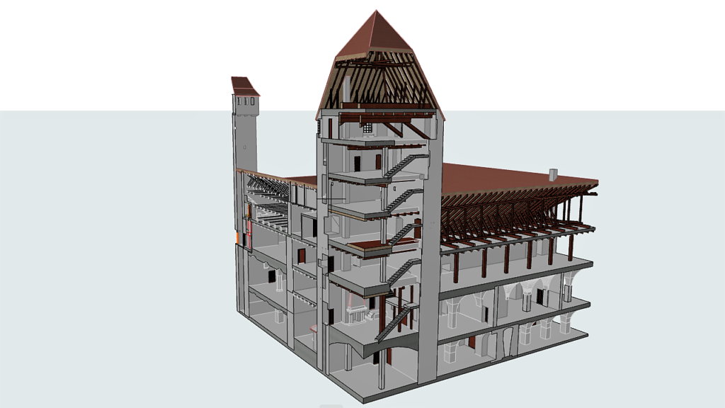 Kuressaare lossi 3D mudel