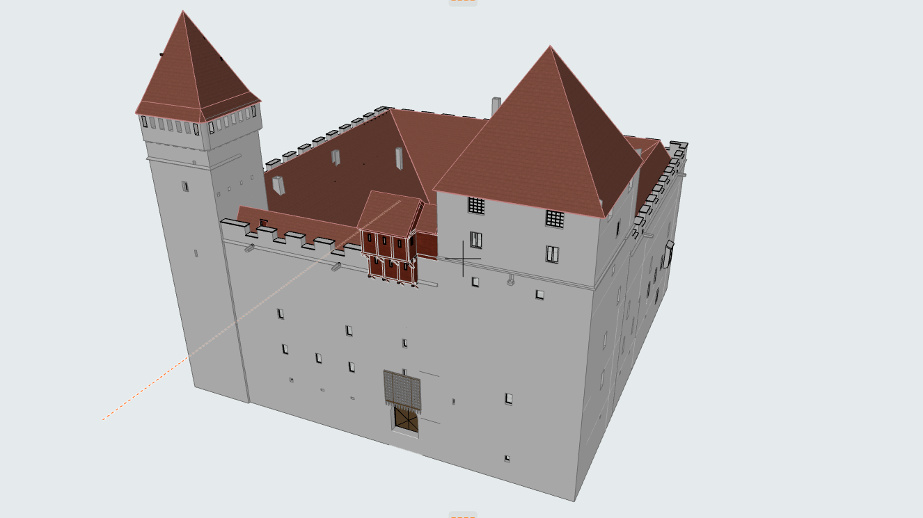 Kuressaare lossi 3D mudel